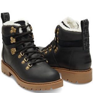 Tom’s Waterproof Black Summit Hiking Boots
